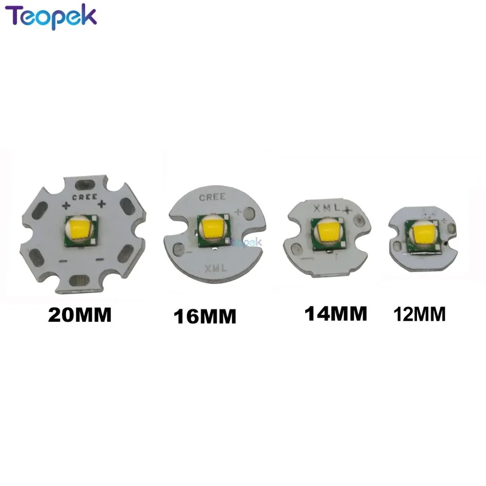 5 шт. Cree XLamp XM-L2 XML2 T6 10 Вт нейтральный белый 4000-4500K светодиодный излучатель Beaad