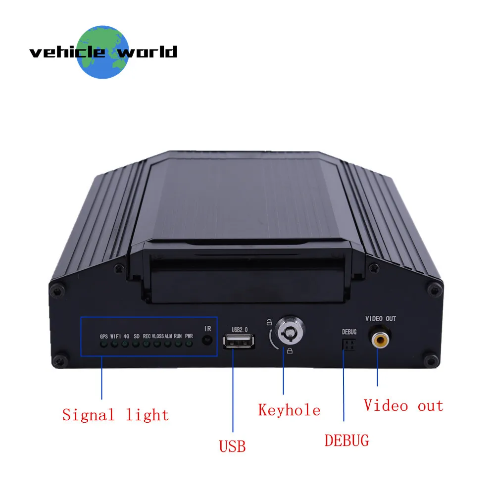 H.264 720P AHD 1.0MP HDD 8Ch школьный автобус прицеп грузовик такси автомобиль мобильный