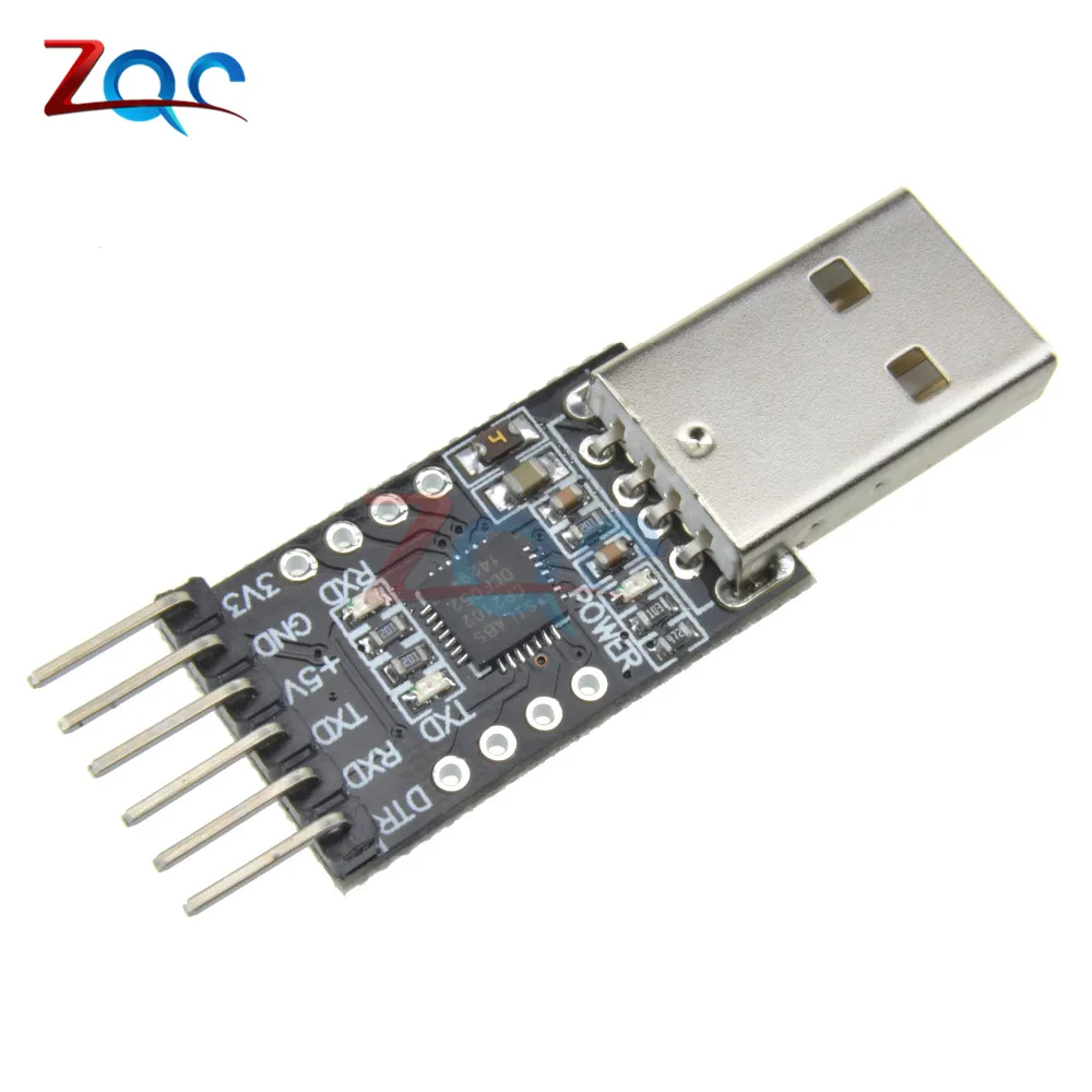 

CP2102 USB 2.0 to TTL UART Module 6Pin Serial Converter STC Replace FT232 Adapter Module 3.3V/5V Power