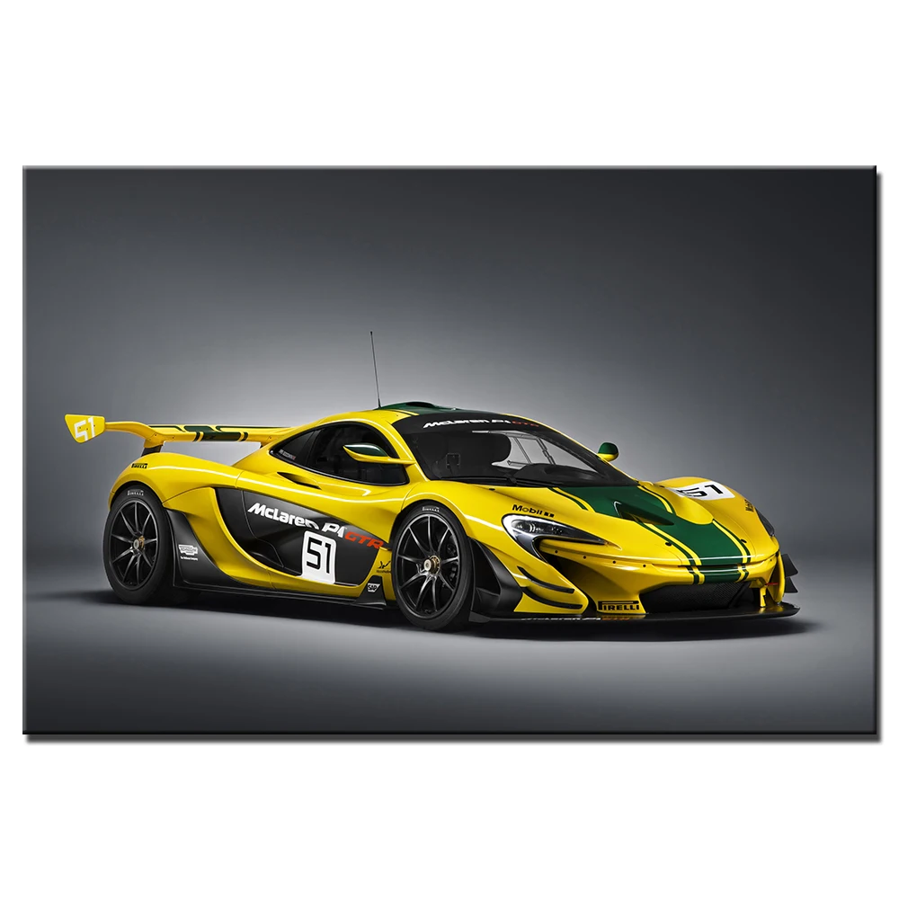 Mclaren P1 супер автомобильный постер принт для домашнего декора настенная живопись