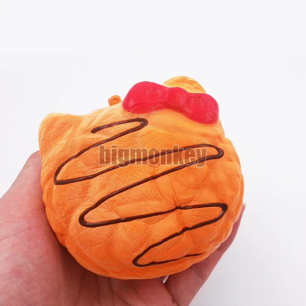 Новинка 9 см 1 шт. медленно поднимающийся Hello corful puff kitty Торт сливочный аромат