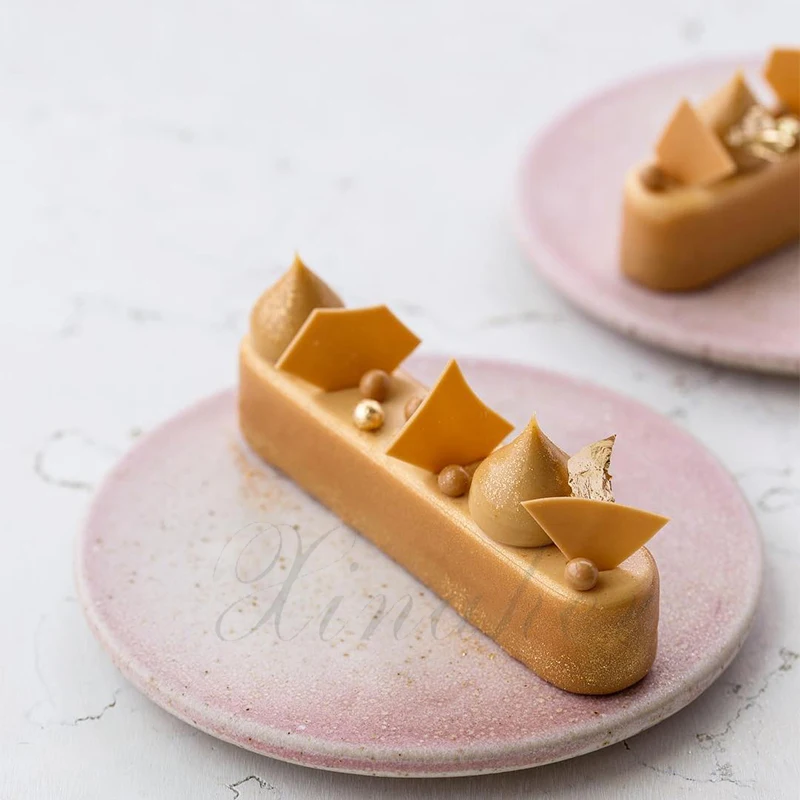 XINAHER силиконовые 3D десертные Eclair формы для выпечки торта печенья конфеты ледяные