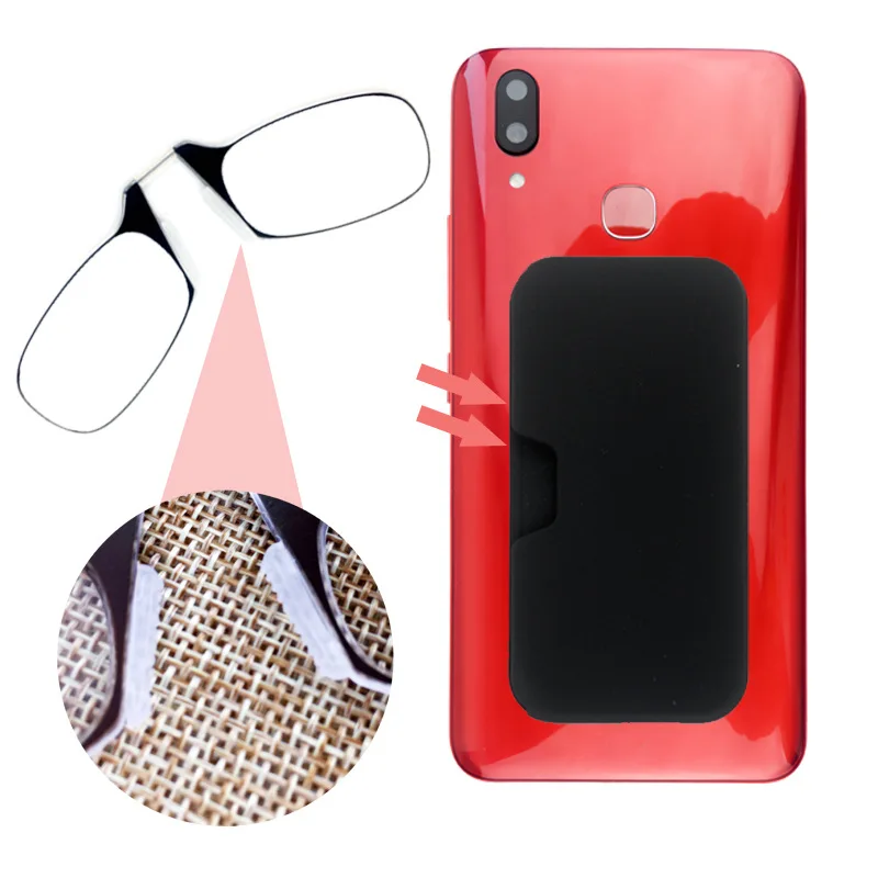 2018 Новый сверхлегкий клип нос компактные очки для чтения женщин мужчин с