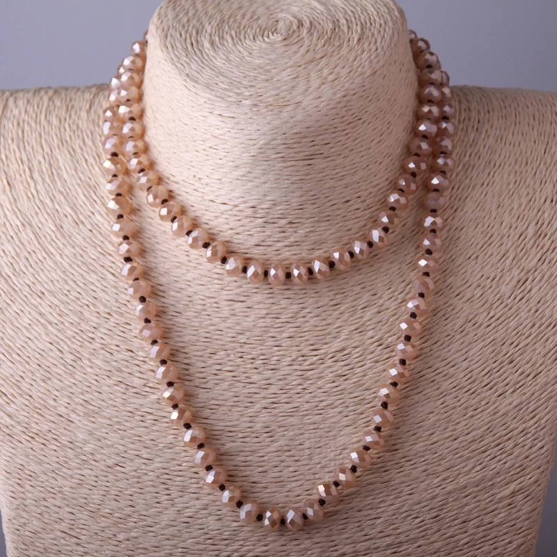 MOODPC Бесплатная доставка модные стеклянные богемные ювелирные изделия с узлом