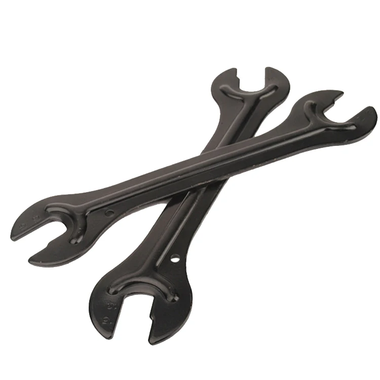 Carbon Steel mountain Bike Cycle Head Open End Axle Hub Cone Wrench Spanner Bicycle Repair Tool rear axle wrench