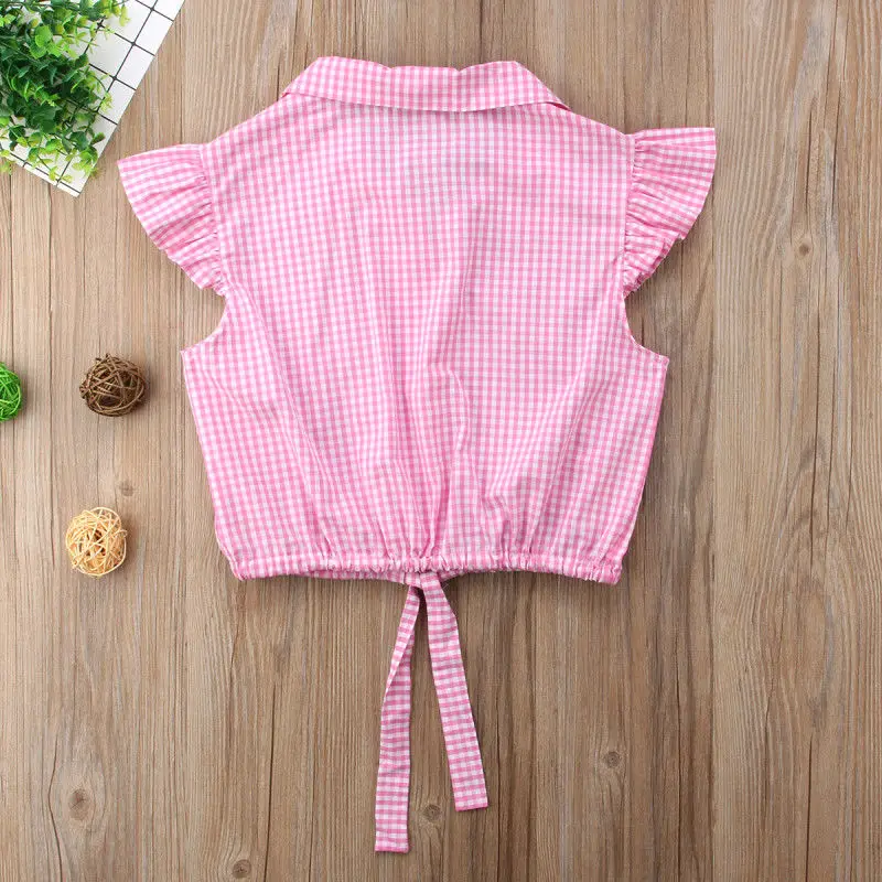 Одинаковая одежда для всей семьи клетчатый комплект мамы и дочки блузка ребенка |