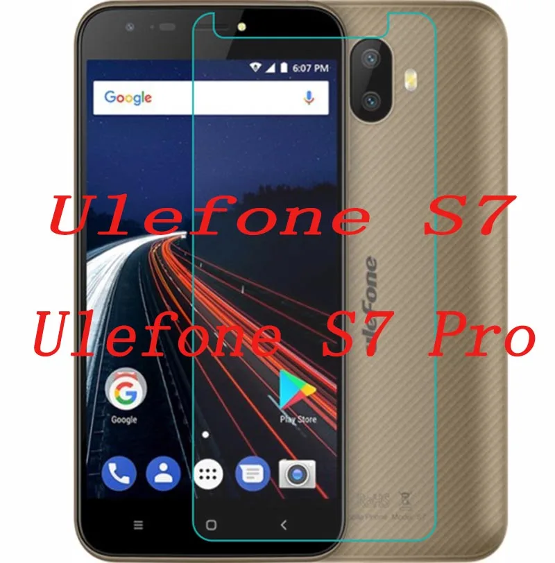 Закаленное стекло Ulefone S7 2 шт. 100% оригинальная ультратонкая Защитная Пленка