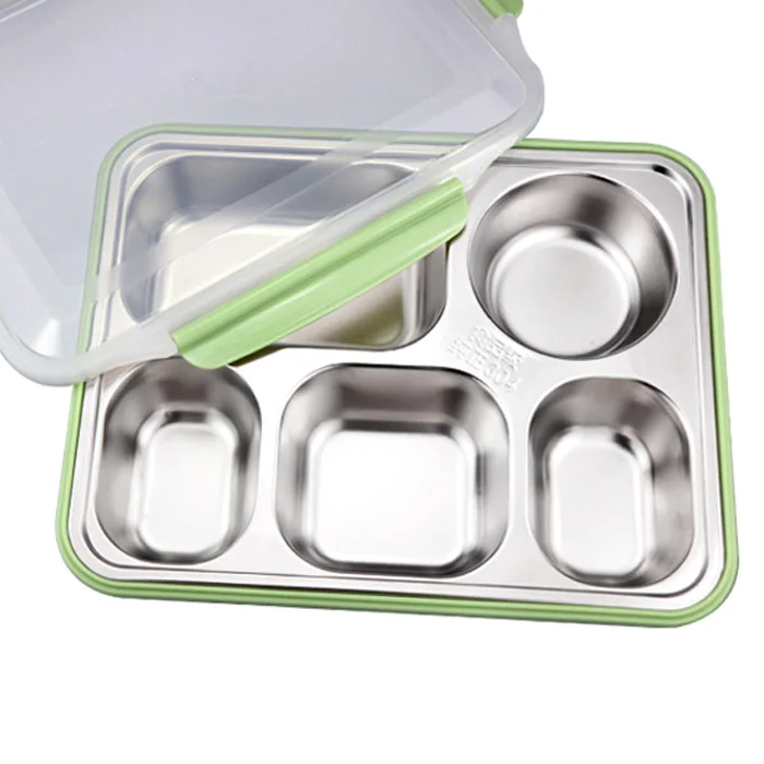 Углубляющая тарелка для взрослых из нержавеющей стали 304 простой студенческий