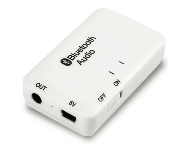 Бесплатная доставка новинка 100% синий стерео аудио приемник адаптер 3 5 мм