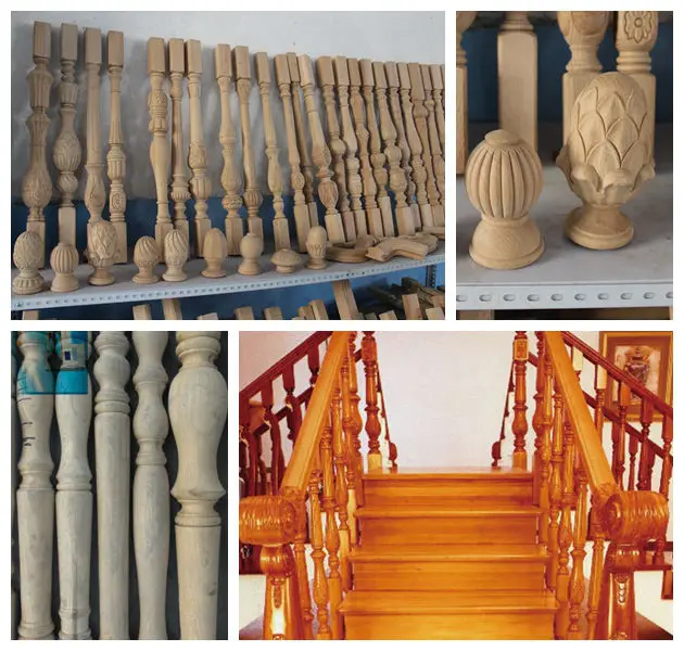 4 Шпинделя древесины копирование токарный станок для топора обработки