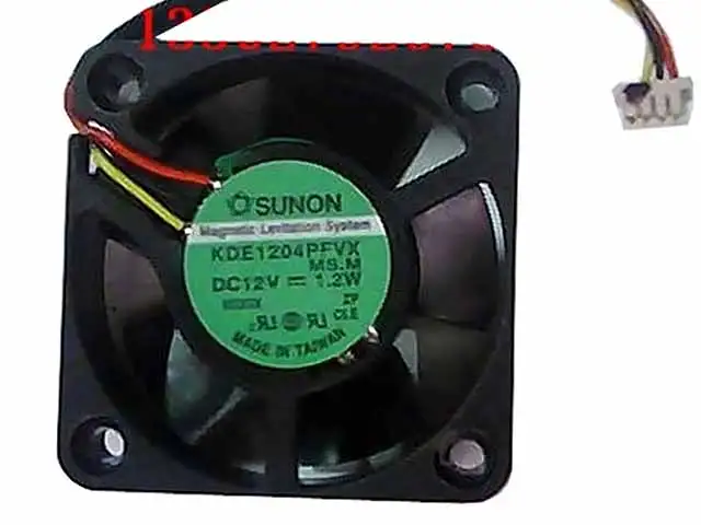 

SUNON KDE1204PFVX MS.M DC 12V 1.2W 40x40x10mm Server Cooling Fan