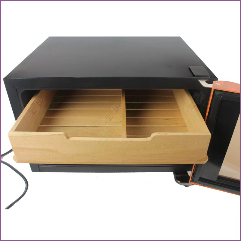 Мини шкаф для сигары комбайн с увлажнением 23л Электрический Термостатический и