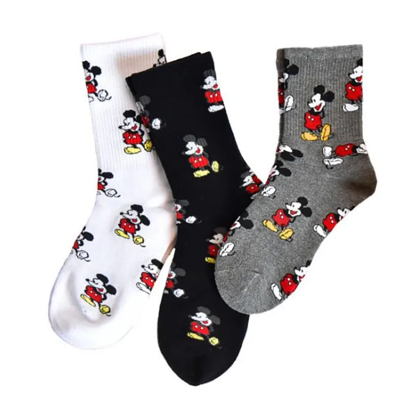 2019 koreanische Stil Микки Socken Mode Neuheit Warme мультфильм Maus Sox Vier Jahreszeiten Wilden Komfortable Atmungsaktive