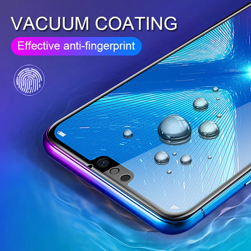 15D Защитное стекло для экрана huawei Honor 8 10 7 7c 8X Max 9 закаленное Lite Полное покрытие