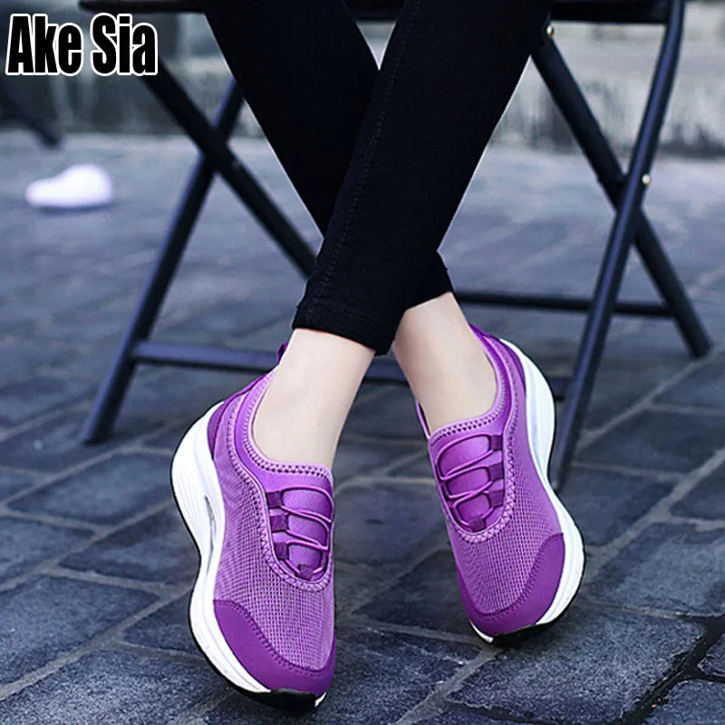 Ake Sia/женская модная повседневная обувь из сетчатого материала на шнуровке Zapatos