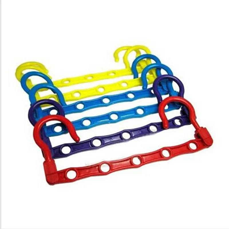 Лидер продаж 5 отверстий Space Saver Чудо Магия вешалка крючок Органайзер|hanger organizer|hook