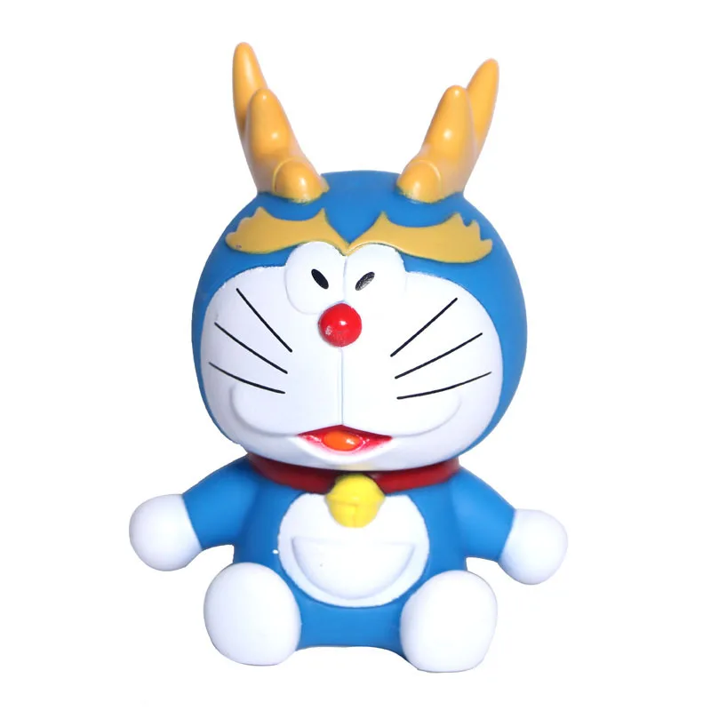 12 шт./компл. Doraemon символические животные Аниме фигурки автомобиля украшения