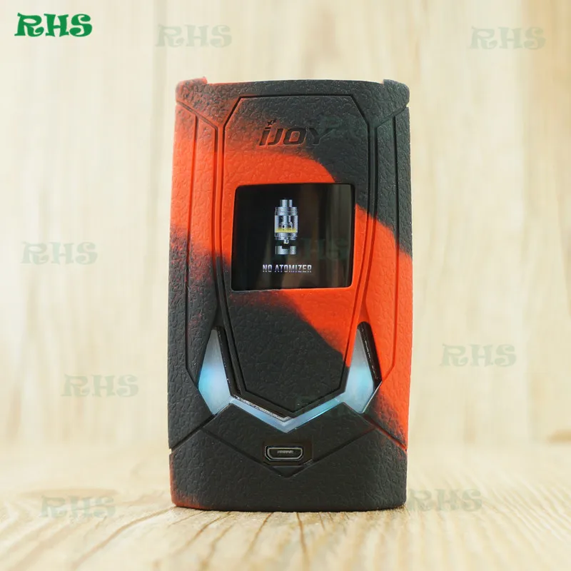 20pcs Wholesale price Silicone Protective Case Cover Sleeve Skin for IJOY avenger 270 234W 13 colors from RHS factory