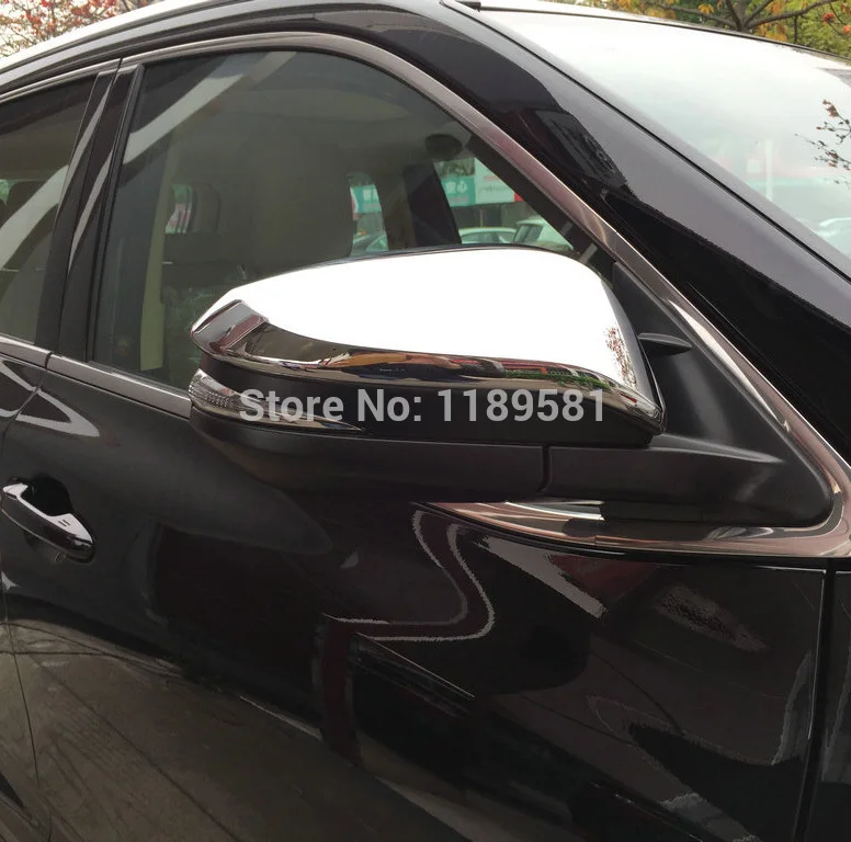 

ABS Chrome Side Mirror Cover Trim For Toyota Highlander 2014-2019