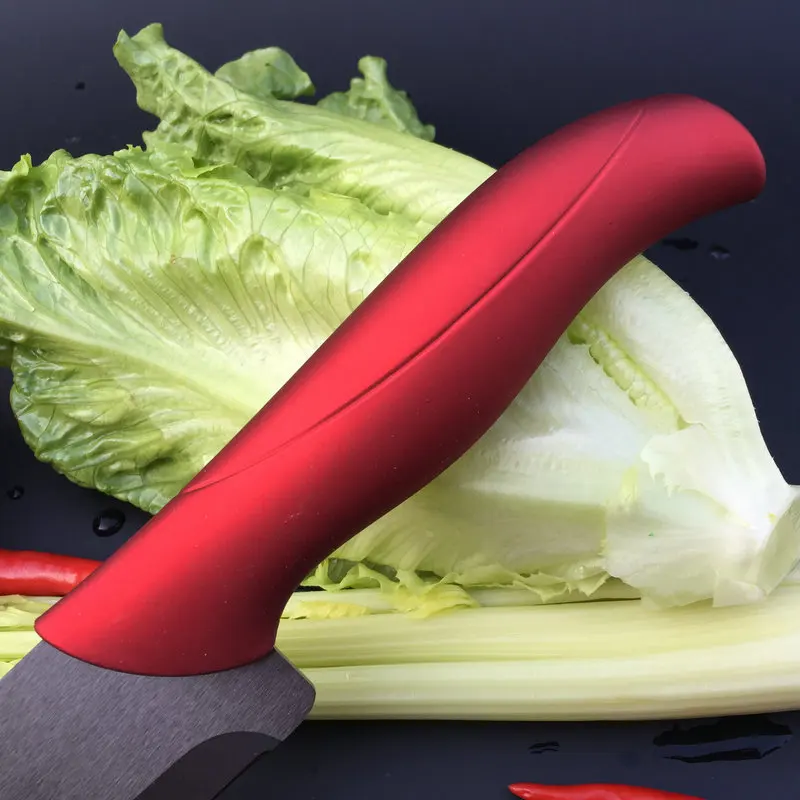 

8 inch Ceramic Knife Zirconia Black Blade Anti-Slip Color Handle Fruit Vegetable Cooking Kitchen Knives