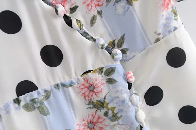 Летние пикантные пляжные цветы пышное платье 2019 Для женщин Сладкий Цветочный