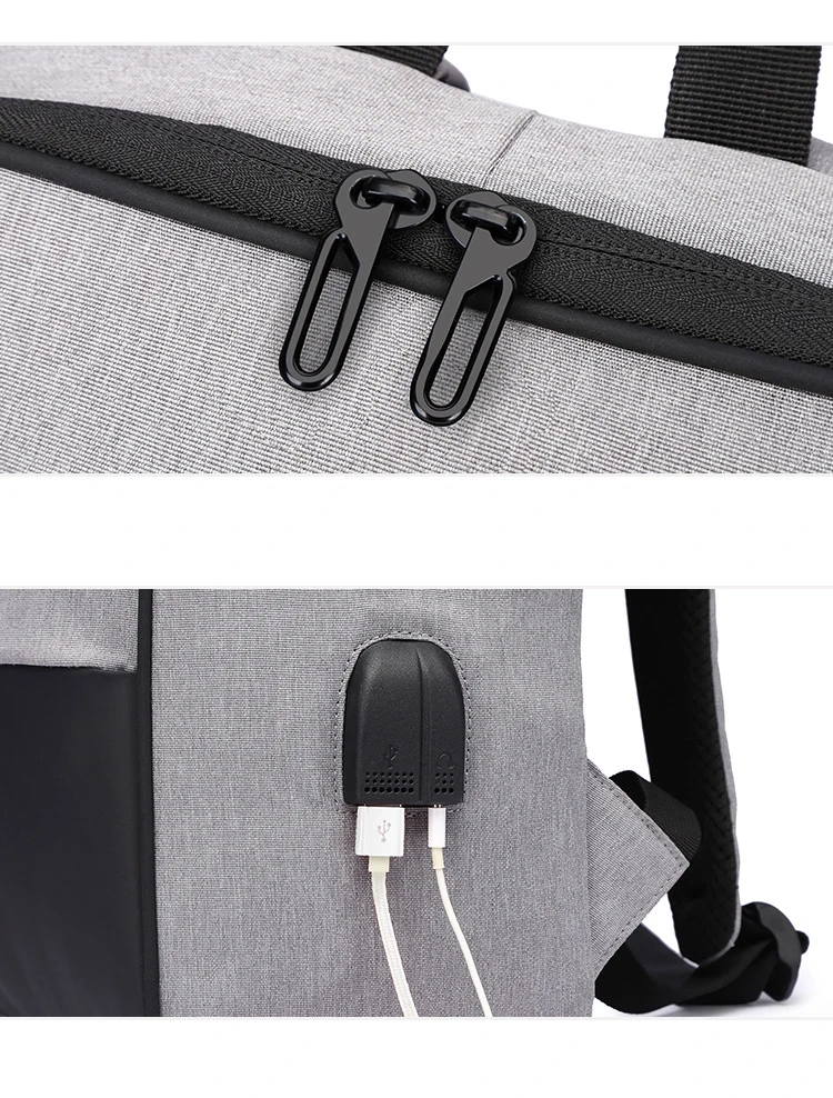Мужской рюкзак для ноутбука, рюкзак с защитой от кражи, 15,6, двойной USB, большой объем, рюкзаки, водонепроницаемый рюкзак, мужской рюкзак, mochila hombre back pack