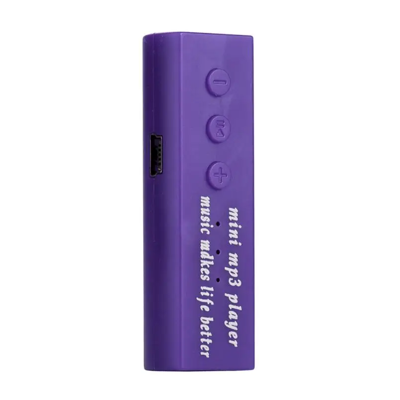 Мини USB клипса цифровой Mp3 музыкальный плеер HL 2017 с поддержкой SD TF карты 16 Гб GD ma27