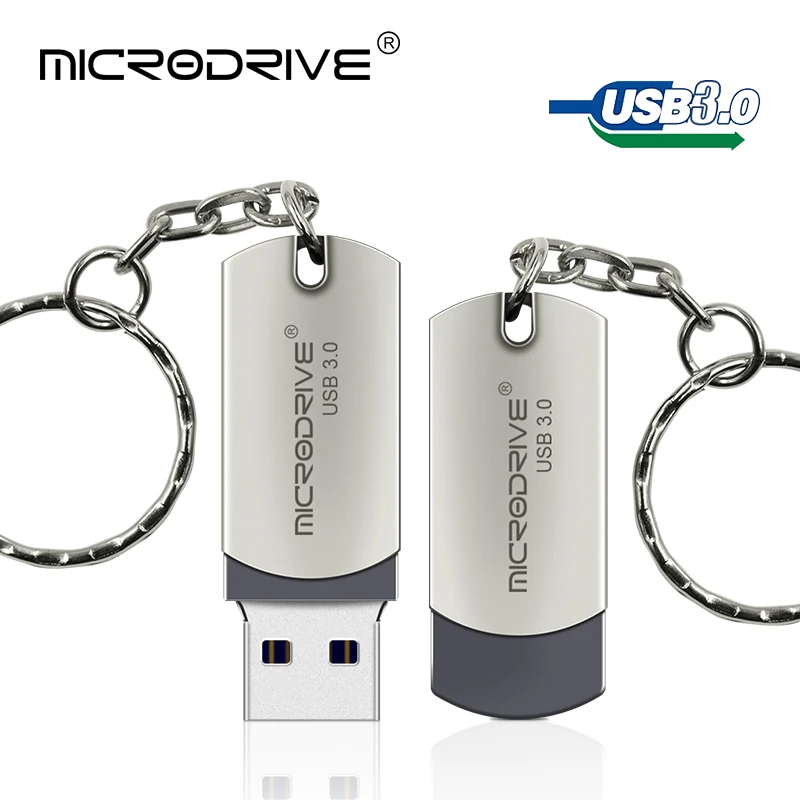 Флеш-накопитель usb 3 0 16 ГБ 32 64 128 с кольцом для ключей 2019 | Компьютеры и офис