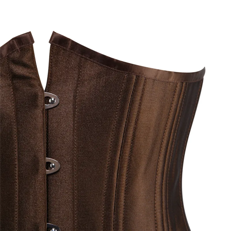 Женский сексуальный корсет со спиральными стальными косточками и бюстье