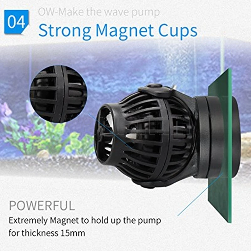 Jebao OW Smart Wave Maker Flow Pump с контроллером для морской рифовый аквариум # 10 25 40
