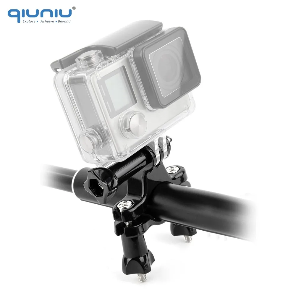 QIUNIU аксессуары для сиденья велосипеда крепление регулируемые штативы GoPro Hero 6/5/4/3