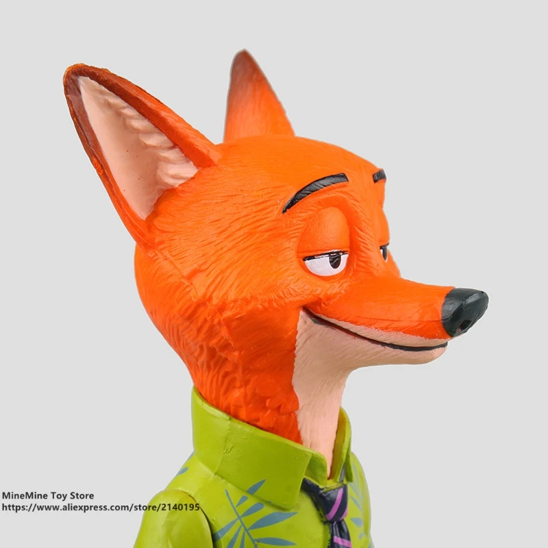 DISNEY Zootopia Ник лиса Джуди Кролик 11 15 см фигурка героя коллекция кукол из ПВХ игрушки