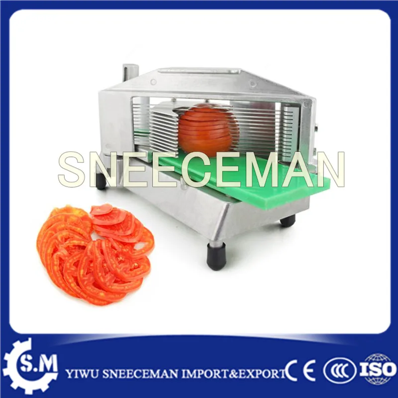 Commercial Tomato Slicer onion Cutter Multipurpose Handheld Round Fruit Stainless Steel | Бытовая техника