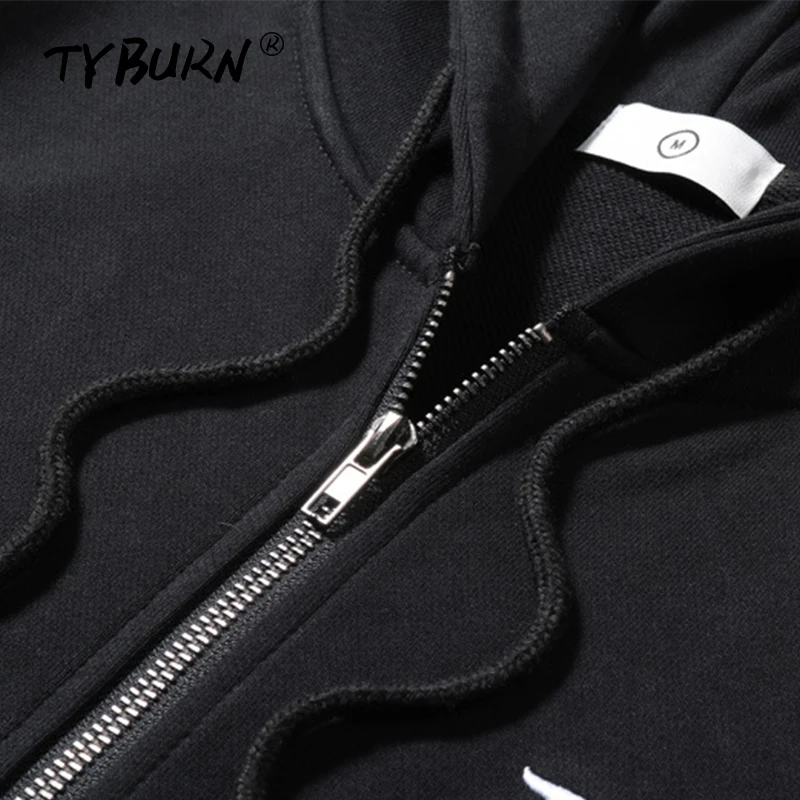 TYBURN 2019 мужские толстовки дракон кардиган вышитая Толстовка мужская Тонкая