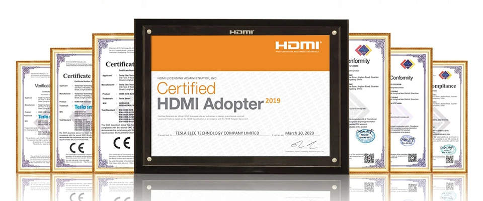 Tesla smart многомодовый длинный расстояние 1000м HDMI оптоволоконный удлинитель(1 удлинитель TX+ 1 удлинитель RX