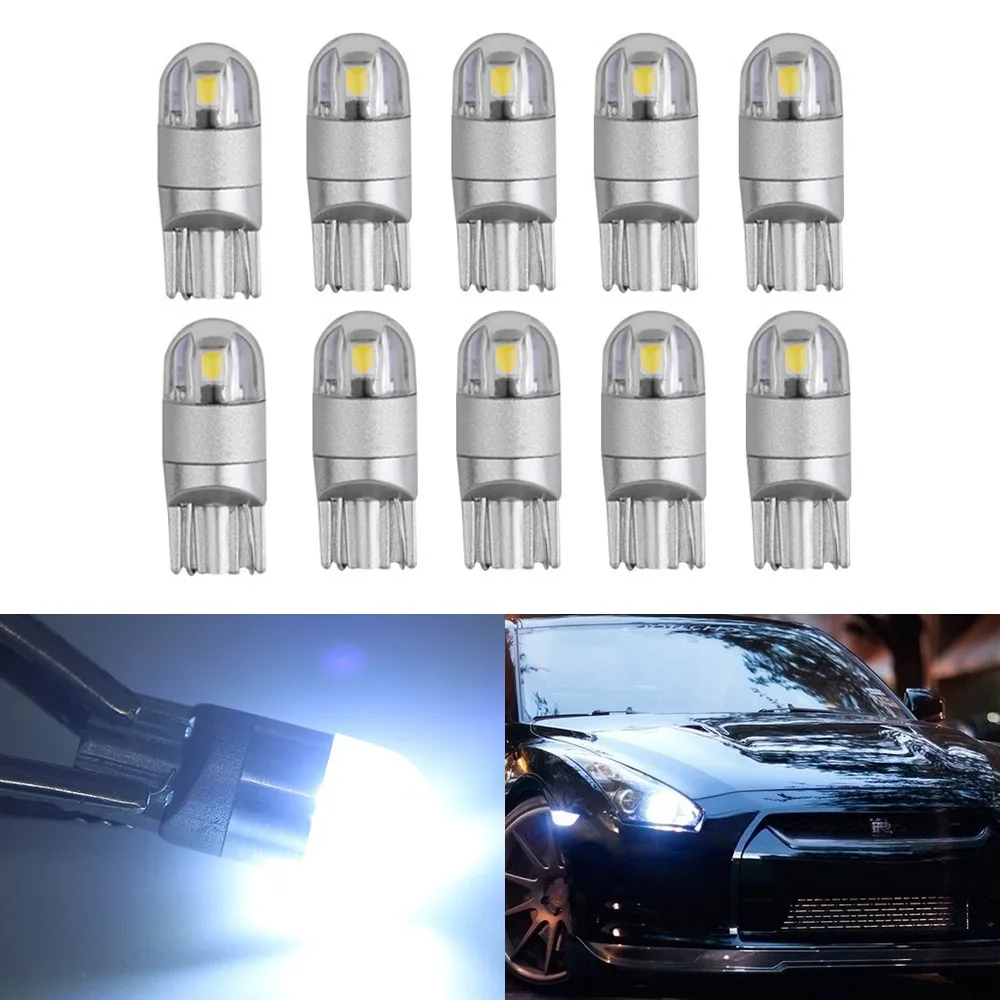 T10 2SMD 3030 светодиодный W5W 2825 194 192 921 WY5W Автомобильный Клин лампа автомобиля белого и синего цвета красный/желтый/фиолетовый свет 12В, производство Китай