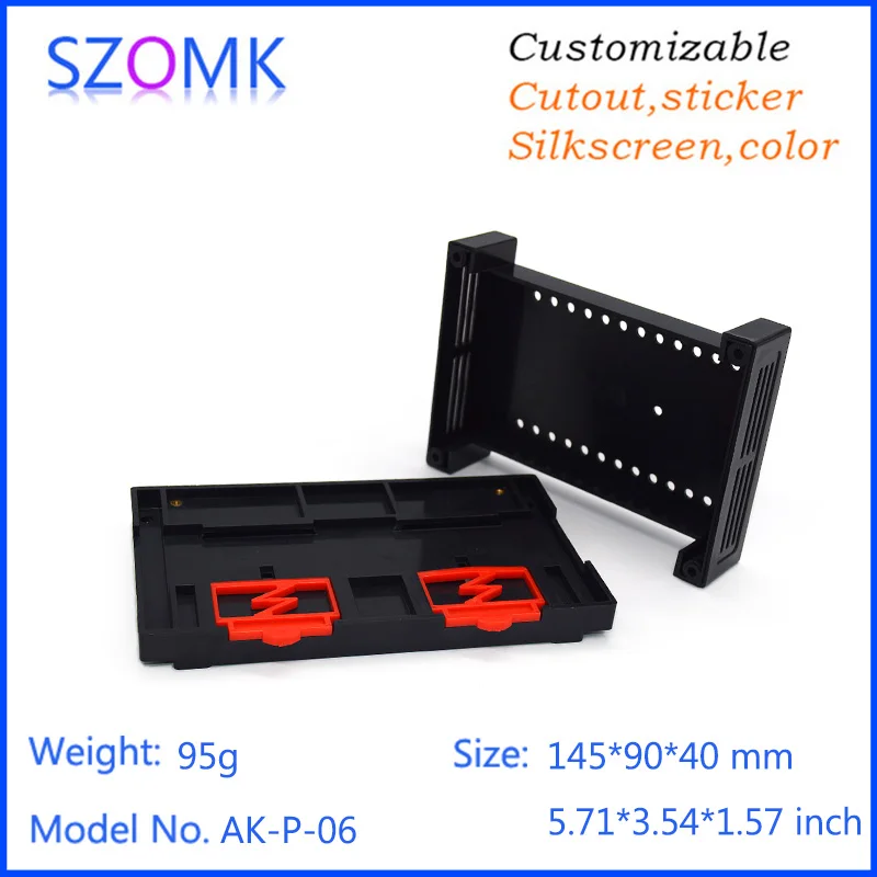 Пластиковый корпус в Шэньчжэне для электроники на din-рейке (1 шт.) 145*90*40 мм