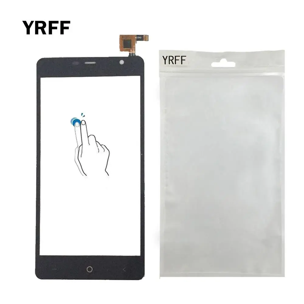 YRFF 5,0 ''Мобильная Сенсорная панель передняя для Leagoo Elite 4 сенсорный экран дигитайзер панель Стекло Лен сенсорные инструменты защитная пленка