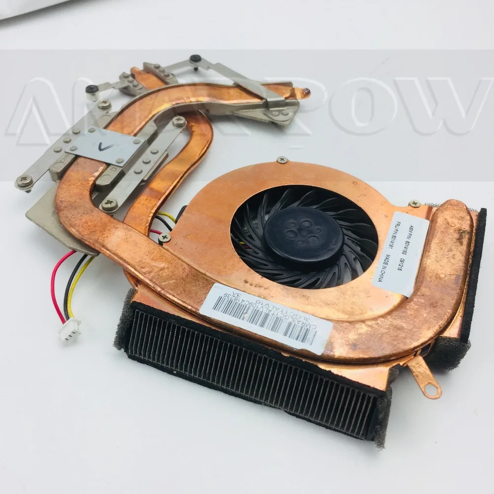 Оригинальный кулер для охлаждения процессора Lenovo SL410 SL410K SL510 L410 L510 ASM:60Y4182 мех: 60Y4181