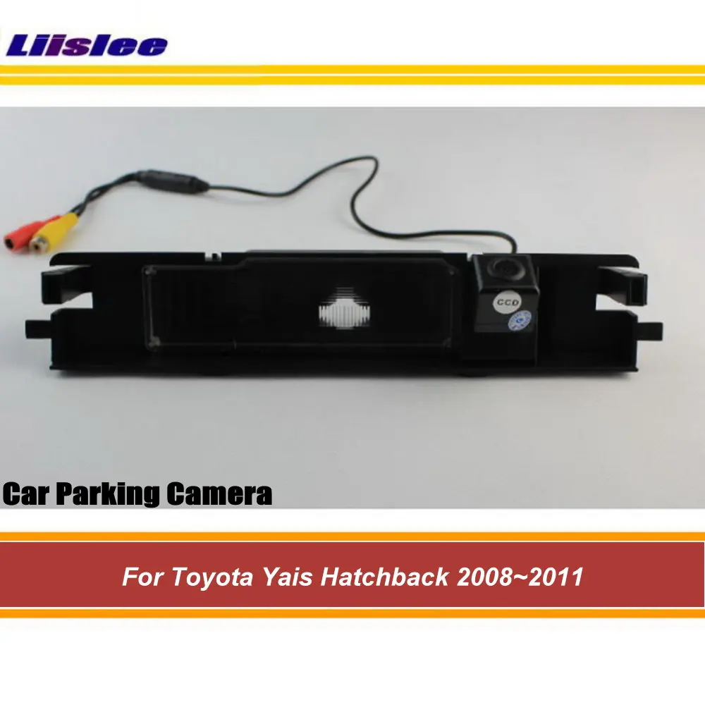 

Car Rear Reverse Camera For Toyota Yais Hatchback 2008 2009 2010 2011 HD CCD SONY CAM Night Vision Auto Accessories