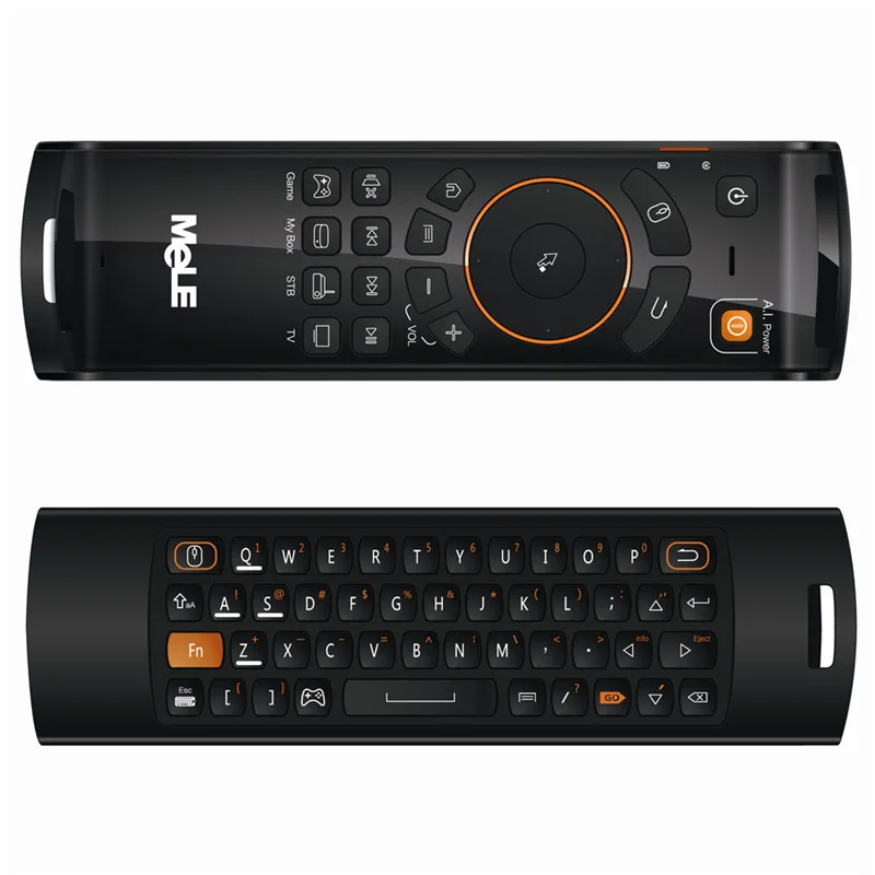 JRGK F10 Deluxe 2 4 GHz беспроводные игровые клавиатуры Fly для Smart Android Mini PC TV Box Air Mouse