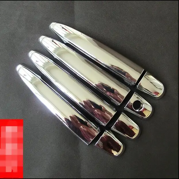 Хромированная крышка дверной ручки чашки отделка молдингов аксессуары для TOYOTA