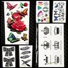 Новые Сексуальные водостойкие временные тату-наклейки для девушек, искусственная татуировка для тела с рисунком короны и короны