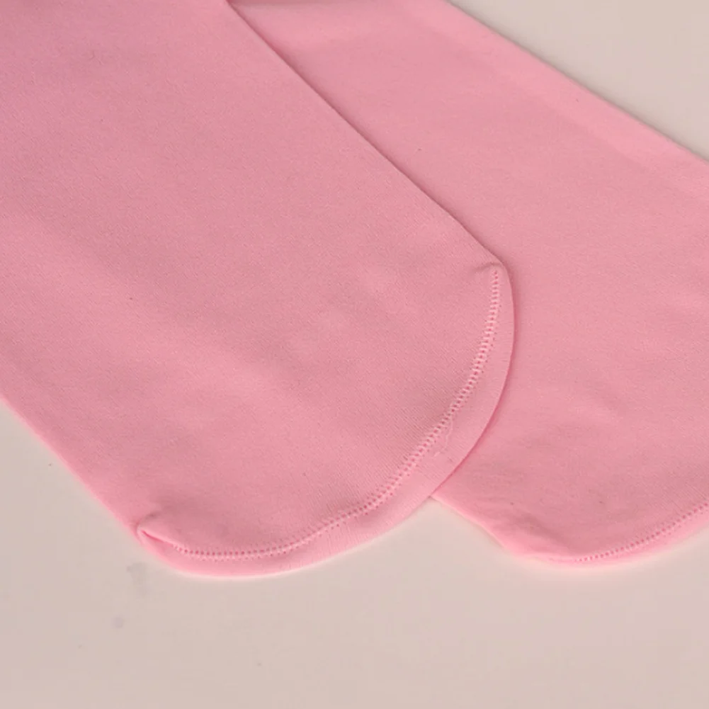 pink Высокие носки, одноцветные чулки, сексуальные чулки выше колен, женские чулки - Цвет: pink