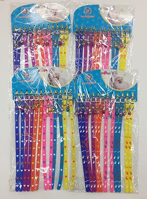 Mix Color 1200 шт./лот Мягкие силиконовые кошка шейный колокольчик с цветами на воротнике; ошейник для щенков, собак кошачий ошейник продукт для кошек - Цвет: Mix Color
