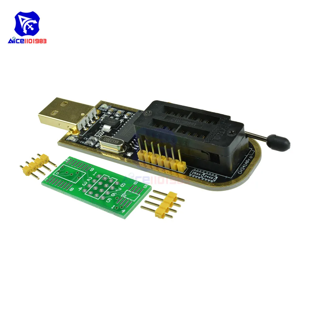 Diymore USB программатор WCH341A серия 24 EEPROM Writer 25 SPI Flash BIOS плата модуль к TTL 5 в 3 драйвер