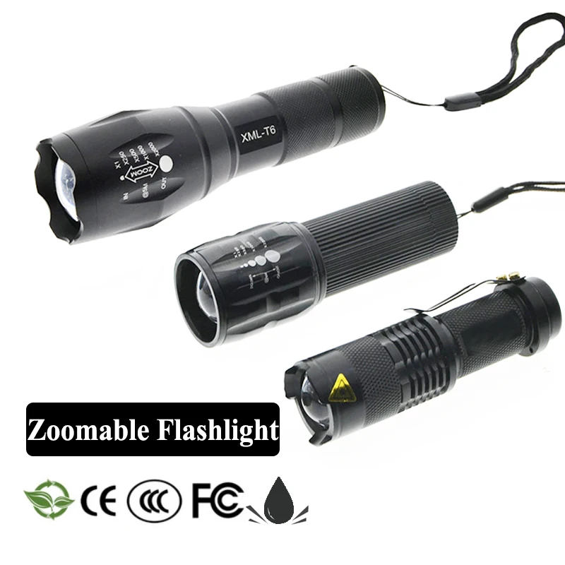Светодиодный перезаряжаемый фонарик XMLT6 фонарь для кемпинга на открытом воздухе