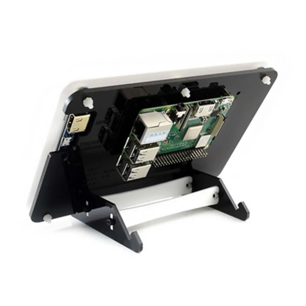 High Quality Bicolor Case for Raspberry Pi 7inch LCD includes bicolor case and bottom holder For RPi HDMI | Компьютеры и офис