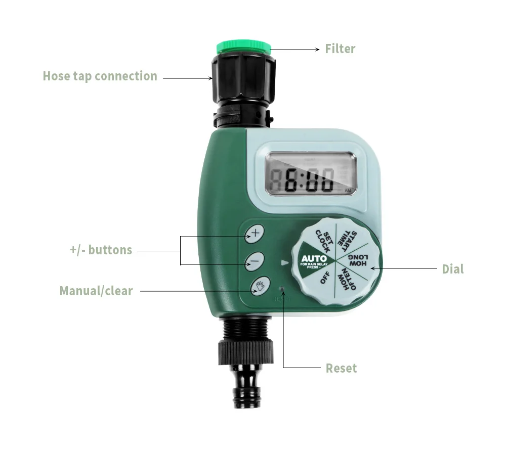 2019 таймер для полива сада автоматический электронный воды домашний сад Орошение