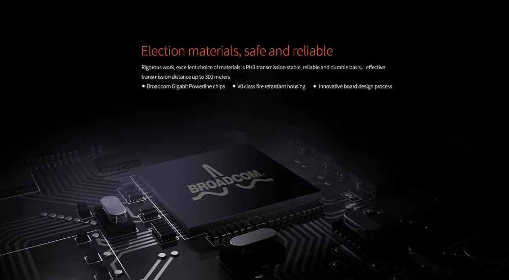 Tenda 1 пара PH3 1000 Мбит/с Комплект Gigabit сетевой адаптер Powerline сетевой адаптер AV1000 Ethernet ПЛК адаптер IPTV homeplug AV2